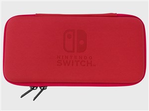 スリムハードポーチ for Nintendo Switch Lite NS2-049 [レッド]