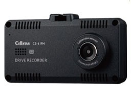 CELLSTARセルスターCS-61FH前方＆車内2カメラドライブレコーダーSTARVIS搭載/･･･