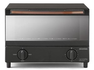 アイリスオーヤマ【IRIS】スチームオーブントースター ブラック トースト2枚･･･