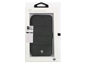 エアージェイ BMW BOOKTYPE LEATHER HORIZONTAL LINES BLACKIP11 PRO BMFLBKS･･･