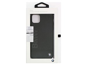 エアージェイ BMW LOGO IMPRINT HARDCASE BLACK IP PRO MAX BMHCN65LLSB