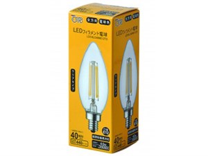 東京メタル LEDフィラメント電球 LDC4LC40WE12T2