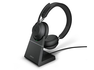 Evolve2 65 - USB-C MS Teams Stereo with Charging stand [ブラック] 商品画像1：サンバイカル　プラス