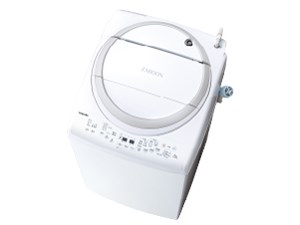 AW-8V9-W 東芝 縦型洗濯乾燥機 洗濯・脱水8kg 乾燥4.5kg ZABOON グランホワイト 商品画像1：セイカオンラインショッププラス