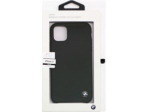 エアージェイ BMW - SIGNATURE - SILICONE HARD CASE BLACK IP11 BMHCN61SILB･･･