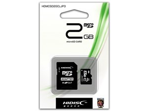 【納期目安：１週間】磁気研究所 HIDISC microSDメモリーカード 2GB HDMCSD2G･･･