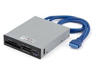 USB 3.0接続 内蔵型マルチカード リーダー/ライター(UHS-II対応) SD/ Micro SD/ MS/ CF 対応メモリーカードリーダー 35FCREADBU3 商品画像1：123market