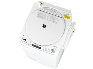 ES-TX8E-W シャープ タテ型洗濯乾燥機 洗濯・脱水容量 8kg 乾燥容量 4.5kg ホワイト系 商品画像1：セイカオンラインショッププラス
