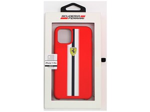 エアージェイ FERRARI SILICON CASE ON TRACK ＆ STRIPES REDIP11 PRO FESPIH･･･