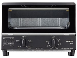 タイガー【庫内幅 約26cm】オーブントースター やきたて KAK-G100-K（ブラック）★【KAK-G100K】 商品画像1：家電のSAKURAchacha