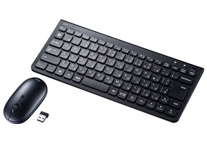 サンワサプライ マウス付きワイヤレスキーボード SKB-WL32SETBK