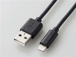 エレコム Lightningケーブル iPhone 充電 データ転送 1m ブラック MPA-UALO10･･･