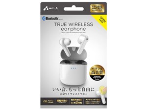 エアージェイ TWS ブルートゥースステレイヤホン3 WH  BT-AP3-WH