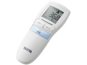 タニタ【TANITA】非接触体温計 ブルー バックライト付き大型表示 BT-540-BL★【ミルクやスープなどにも】 商品画像1：SAKURA MOMO