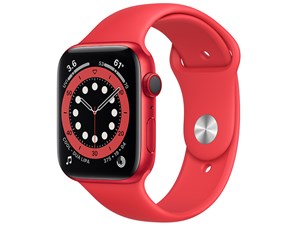 Apple Watch Series 6 GPS+Cellularモデル 44mm M09C3J/A [(PRODUCT)REDスポーツバンド] 商品画像1：World Free Store