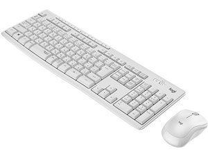 MK295 Silent Wireless Keyboard and Mouse Combo MK295OW [オフホワイト] 商品画像1：サンバイカル　プラス
