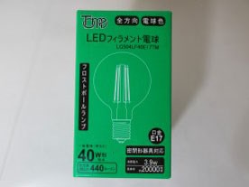 東京メタル LED電球(フロスト) LG504LF40E17TM