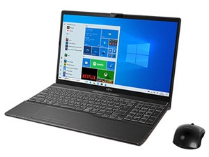 FMVA77E3B [ブライトブラック] FMV LIFEBOOK AH77/E3 富士通 商品画像1：@Next