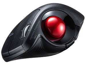 サンワサプライ Bluetoothエルゴトラックボール(チルトホイール･マルチペアリング) MA-BTTB179BK 商品画像1：リコメン堂