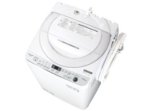 シャープ SHARP 全自動洗濯機 7kg ステンレス穴なし槽 ホワイト系 ES-GE7E-W 商品画像1：GBFT Online Plus