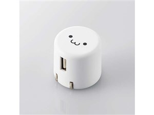 エレコム 【メール便での発送商品】スマホ充電器 AC充電器 USB-Aメス 1ポート･･･