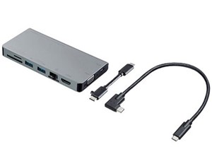 サンワサプライ USB Type-C ドッキングハブ USB-3TCH13S2 商品画像1：リコメン堂
