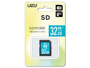Lazos L-32SDH10-U1 [32GB]【ネコポス便配送制限12枚まで】