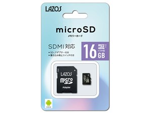 Lazos L-16MSD10-U1 [16GB]【ネコポス便配送制限12枚まで】 商品画像1：秋葉Direct