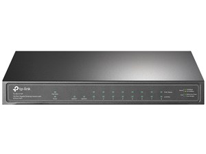 10ポート ギガビット デスクトップ スイッチングハブ(8 PoE+ポート搭載) TL-S･･･