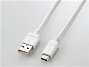 エレコム 【メール便での発送商品】USB-Cケーブル Type-Cケーブル 認証品 2m ･･･