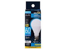 ELPA LED電球ミニクリ形60W相当D色 LDA7D-G-E17-G4105