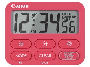 キヤノン 大型液晶のクロックタイマー CT-50 ピンク 商品画像1：リコメン堂