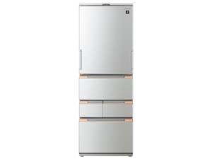 シャープ SJ-MW46H-S プラズマクラスター冷蔵庫 457L 5ドア 左右開きフレンチ･･･