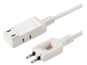 TAP-M705W (ホワイト) マイクロ電源タップ (収納式スイングプラグ・3個口・0.･･･