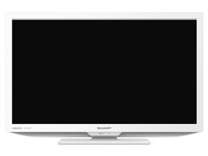 シャープ【SHARP】19V型 液晶テレビ AQUOS ホワイト 2T-C19DE-W★【2TC19DEW･･･