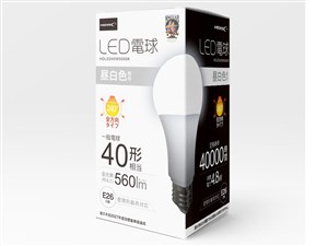 【納期目安：１週間】hidisc LED電球(一般電球40形相当) 昼白色 HDLED40W5000･･･