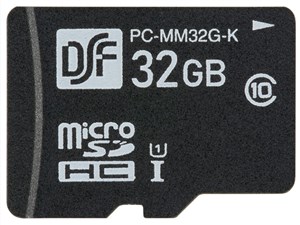 オーム電機 マイクロSDHCメモリーカード(CLASS10/32GB) PC-MM32G-K
