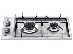 リンナイ ビルトインコンロ 2口 50cm ドロップイン グリル無し ステンレスト･･･