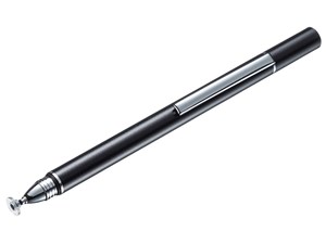 サンワサプライ ディスク式タッチペン(ブラック) PDA-PEN49BK 商品画像1：リコメン堂