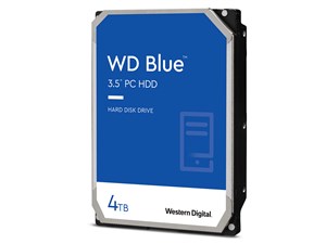 WD Blue 3.5インチ内蔵HDD 4TB SATA6Gb/s 5400rpm 256MB WD40EZAZ