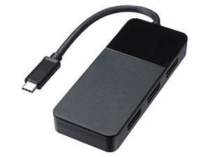 サンワサプライ USB TypeC MSTハブ (DisplayPort Altモード)DP AD-ALCMST3DP