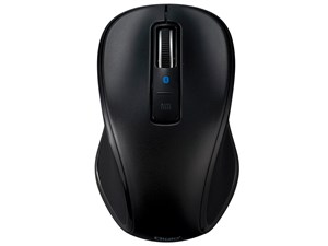 ナカバヤシ マウス Bluetooth5.0 静音 3ボタン BlueLED ブラック MUS-BKT174B･･･