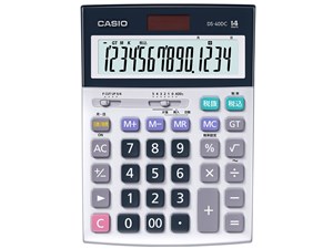 カシオ計算機 DS40DC 電卓 CASIO 14桁デスク