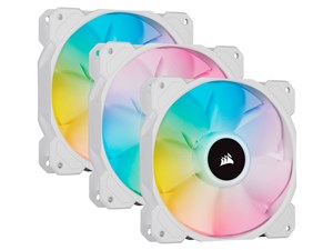 SP120 RGB ELITE WH Triple Fan Kit (CO-9050137-WW) 商品画像1：BESTDO!