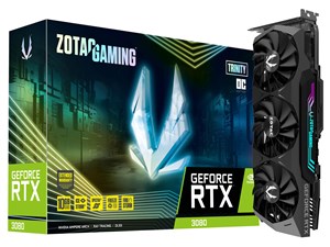 ZOTAC GAMING GeForce RTX 3080 Trinity OC LHR ZT-A30800J-10PLHR [PCIExp 10GB] 商品画像1：PC-IDEA Plus