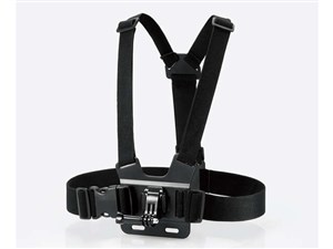 エレコム GoPro HERO9/8/7/6/5/MAX用 マウント チェスト型 ハンズフリー撮影 ･･･