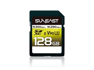 サンイースト SDXC UHS-II Card V90シリーズ128GB SE-SDU2128GA300