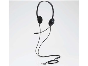 エレコム ヘッドセット 子供専用 小学生 回転式マイクアーム 3.5φ4極 両耳 ･･･