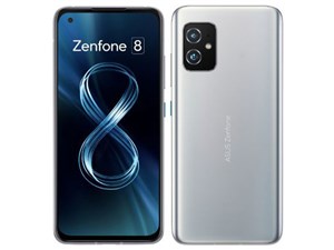 Zenfone 8 256GB (RAM 16GBモデル) SIMフリー [ホライゾンシルバー] (SIMフリー) 商品画像1：測定の森 Plus