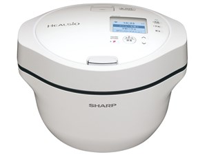 SHARP シャープ ヘルシオホットクック KN-HW16G-W ホワイト 水なし自動調理鍋 スロークッカー 商品画像1：リコメン堂